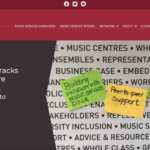 Homepage of Changing Tracks website.